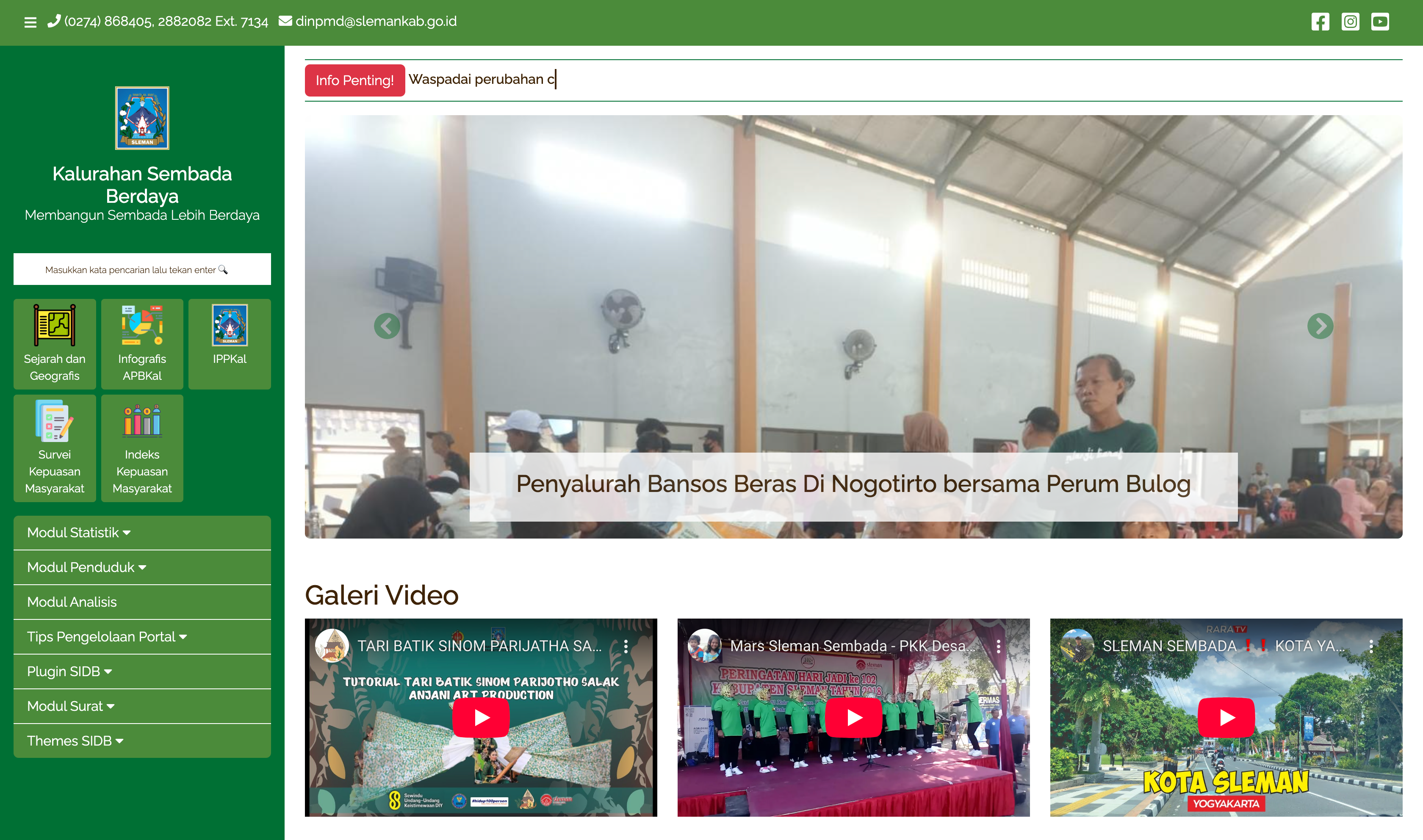 Themes Bima